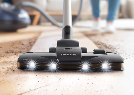 Učinite nevidljivu pra&scaron;inu vidljivom uz svjetla na nastavku TriActive+ LED