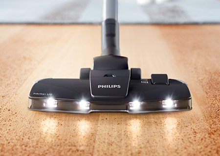 Učinite nevidljivu pra&scaron;inu vidljivom uz svjetla na nastavku TriActive+ LED