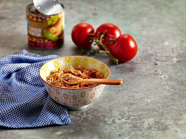 Slanutak među rezancima