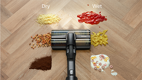 Philips AquaTrio Cordless za usisavanje i mokro brisanje serije 9000 čisti mokru i suhu prljav&scaron;tinu