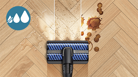 Philips AquaTrio Cordless za usisavanje i mokro brisanje serije 9000 čisti s 3 načina rada