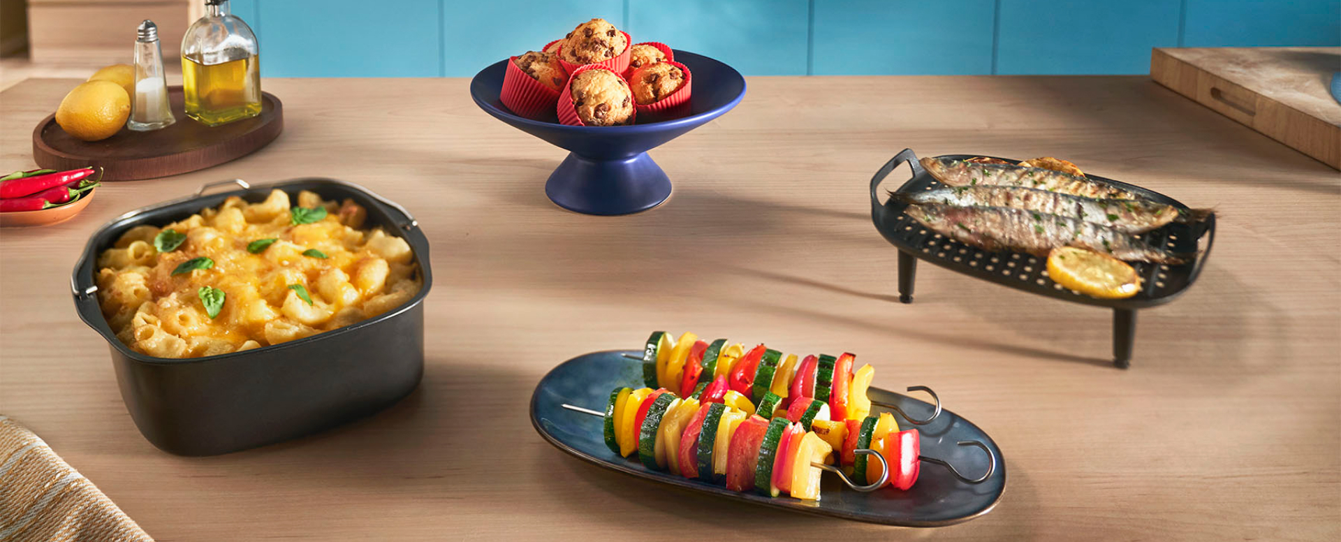 asortiman jela koja se mogu pripremiti prženjem zrakom s pomoću na&scaron;e dodatne opreme