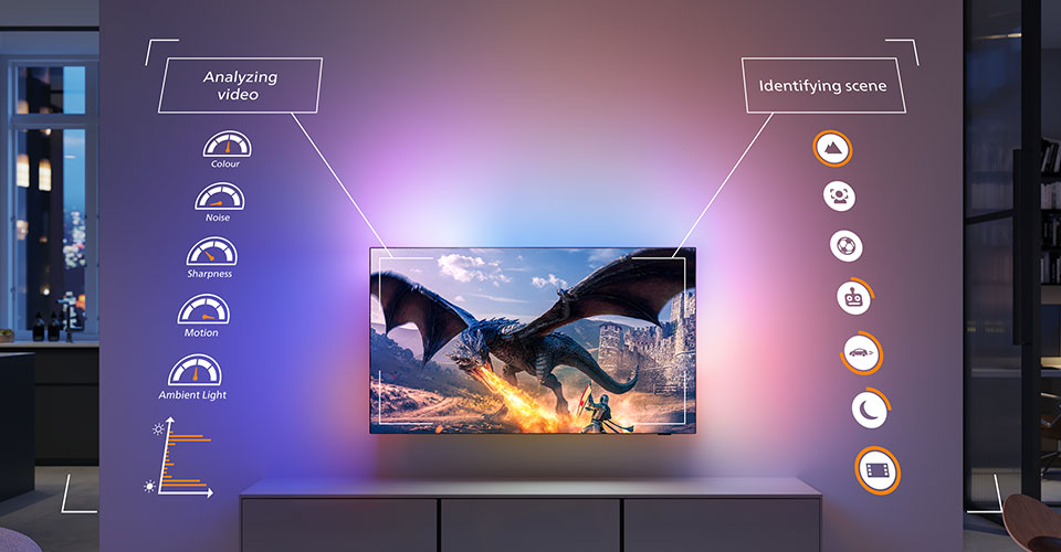 Optimizacija scene Ambilight televizora