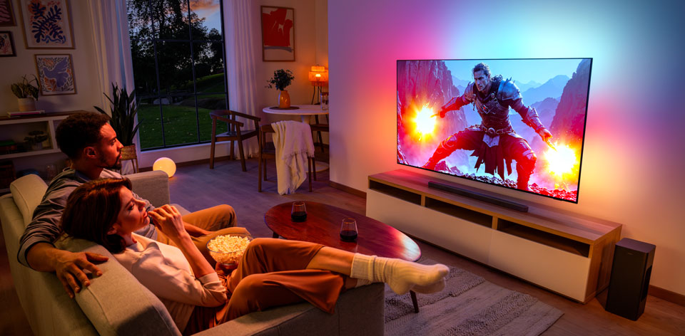 Značajka filmova na Ambilight televizorima