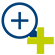 utilization review icon plus